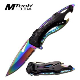 Knife - Titanium Coated Rainbow Blade