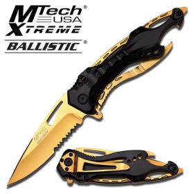 Gold Titanium Coated Knife