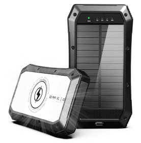 Watch Auto induction Wireless Solar Charger