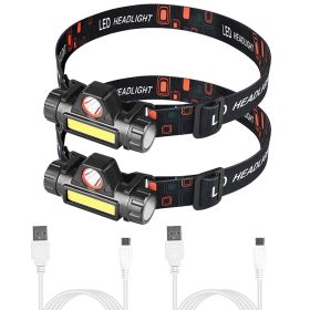 2 Pack Rechargeable Headlamp