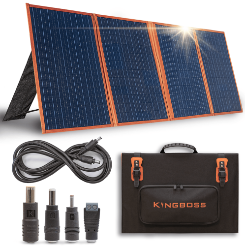 KingBoss Portable 120w Solar Panel High Efficiency