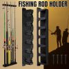 Fishing Rod Rack Vertical Holder