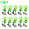 10PCS Fish Rod Bell Plastic Fishing Bells