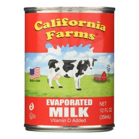 California Farms Evaporated Milk Pack of 24