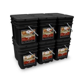 1440 Package - 240 lbs  6 - 120 Serving Entree & Breakfast Buckets