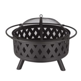 Iron Fire Pit Set