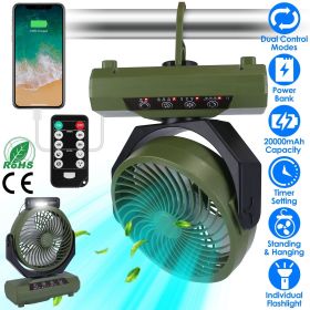 20000mAh  Camping Fan