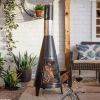 Steel Chiminea Patio Heater