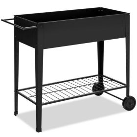 Elevated Planter Box on Wheels