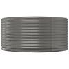 Garden Raised Bed Gray 55.1"x55.1"x26.8"