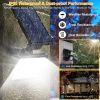 48 LEDs Solar Spotlight with SOS Flash