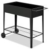 Elevated Planter Box on Wheels