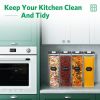 Kitchen Food Storage Containers - 4 Pack