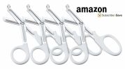 White Trauma Shears 7 1/4"