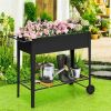 Elevated Planter Box on Wheels