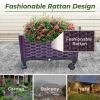 Plastic Rolling Raised Garden Bed