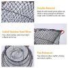 2Pcs Crab Trap Bait Nets