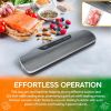 Gray Automatic Food Vacuum Sealer
