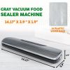 Gray Automatic Food Vacuum Sealer