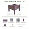 Plastic Raised Garden Bed