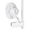HealSmart 6-Inch Grow Tent Poles Clip Fan/ White