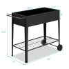 Elevated Planter Box on Wheels