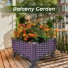 Plastic Rolling Raised Garden Bed