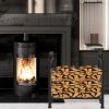 Wrought Iron Firewood Holder