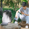 Solar power generation mountaineering backpack 5000mah