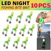 10PCS Fish Rod Bell Plastic Fishing Bells
