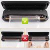 Food Vacuum Sealer Machine with 2 Rolls