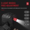 Mini Pocket LED Flashlight Clip