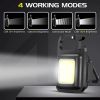 Cob Keychain Work Light 800 Lumens, Rechargeable