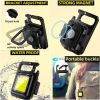 Cob Keychain Work Light 800 Lumens, Rechargeable