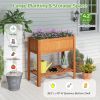 Outdoor Raised Garden Bed Fir Wood