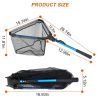 Foldable Fishing Net With Aluminum Alloy Rod
