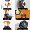 Keychain LED Flashlights with Lighter