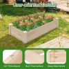 Fir Wood Wooden Square Planter Box