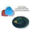 Foldable Fishing Net; With Fishing Rope & Handle