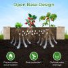 Fir Wood Wooden Square Planter Box