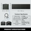 110W Foldable Solar Panel for Power Station