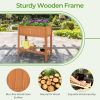 Outdoor Raised Garden Bed Fir Wood