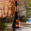 Steel Chiminea Patio Heater