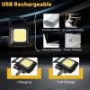 Cob Keychain Work Light 800 Lumens, Rechargeable