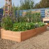 Raised Garden Bed 92x22x9in