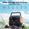 320W Flashfish 292Wh 80000mAh Solar Generator