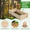 Fir Wood Wooden Square Planter Box