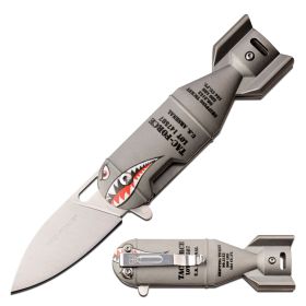 Torpedo Art Knife in Gray