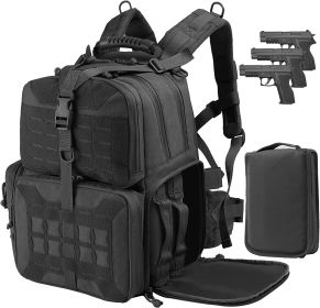 Tactical Range Backpack Bag, VOTAGOO (Color: Black)