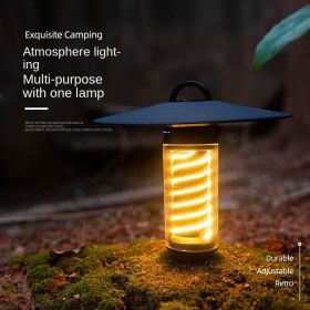 Portable night light; three-legged stand (select: Outdoor camping lights-white)